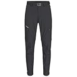 ✓ Angenehm elastische Funktionshose, Praktische Reißverschlusstaschen, Elastischer Bund mit Gürtel und Druckknopfverschluss Druckknopfverschluss