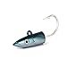 Produktbild FIIISH Crazy Sand Eel 220 Kopf Jig Lures - 100 g - Inline Blei Haken extra strong - Blau - Kopf für Köder weiche Vinyl - Spinning - Jigging - Pack 1 Kopf 100 g