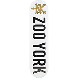 Zoo York Logo Planche Skate (7.875" - White)