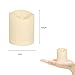 Produktbild Cr2450 lange Zeit führte elektronische Kerze zeitgesteuerte Kerze 12pcs@Timing kühlen, weißen Blitz 4,0 * 4,5 cm