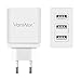 Produktbild VANWOR USB Ladegerät (5V/3.1A) 3 Ports USB Fast Charger Wand Wall Charger für Smartphone,Samsung/iPhone/iPad/Huawei/LG/HTC/XIAOMI und mehr (2.4A, Weiß)