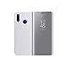 Produktbild coque®Clear View Standgehäuse mit Spiegeln Flip Case für Huawei P20 Lite(Silber)