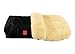 Kaiser Stroller Sheepskin Foot Muff Natura (Black)
