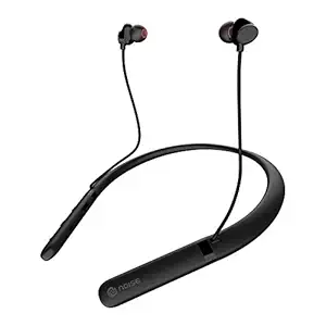 Noise Tune Charge Neckband in-Ear Wireless Bluetooth Earphones with Mic Rated IPX5 Sweatproof and Water Resistant with Magnetic Earbuds Having Extra Long Battery Life, Compatible with Android and iOS