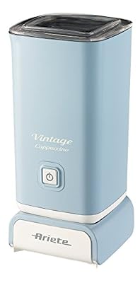 Ariete 2878 Mousseur à Lait Vintage Céleste Bleu