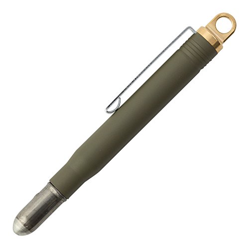 Traveler's Notebook Brass Pen Olive Edition - Penna a Sfera