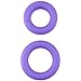 Produktbild Ring aus dehnbarem Silikon violett set