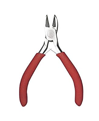 Rayher Pince coupante pour bijoux rouge;argent