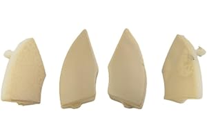 Feegow 4Pcs Beige Trim Mould Covers, For Fiat 500 Radio CD Button Trim Cover Extractor Set, For Fiat 500 Radio From 2008 Onwards