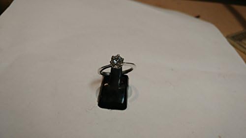 Moissanite engagement ring, UK size O