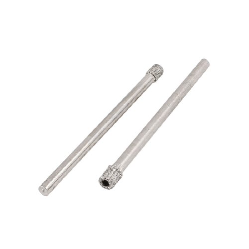 Diamant-Werkzeug Bohrer Bit Keramik Tile Glas Lochsäge 3 mm 1/22,9 cm 2 Pcs