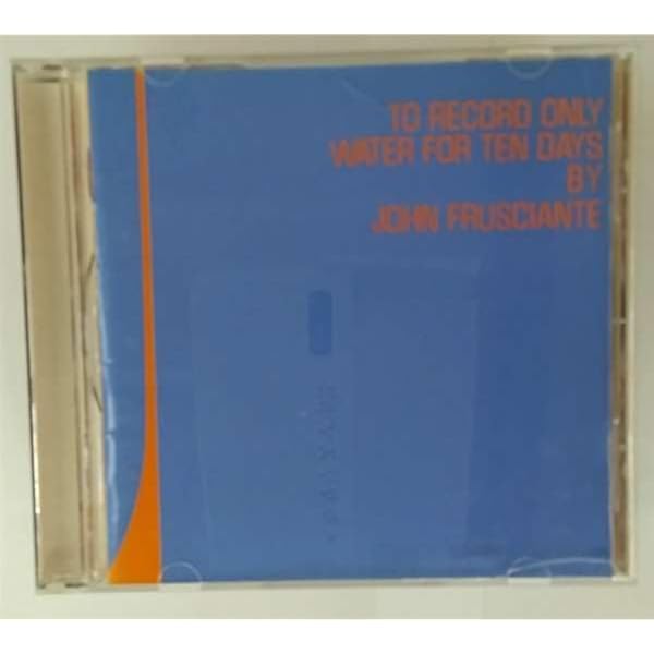 To Only Record Water For Ten Days (RSD26 EX) [Vinilo] : John