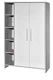 Schardt 06 550 88 00 Kleiderschrank mit 2 Türen und Seitenregal Eco Cascina