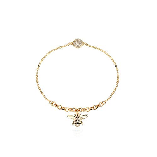 Preisvergleich Produktbild SHOUSHISII Armband Kleine Biene Armband weiblich Student Schwester Kette Handschmuck