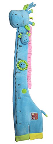 Kris&Ken Plush Growth Height Chart Hanging Ruler Nursery Wall Decor