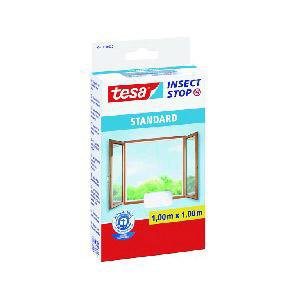 Preisvergleich Produktbild Fliegengitter 1,3x1,5m weiß Standard im Cut-Case