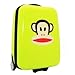 Produktbild Paul Frank Trolley/Reisekoffer, mit Rädern, Farbe Hot Lime Green, mit weißem Rand