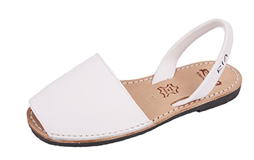 Preisvergleich Produktbild ria menorca Sandalen Avarcas box-calf blanco (39)