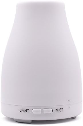 ChosenTech Aroma Diffuser, 120ml Aromatherapy Essential Oil Humidifier, Ultrasonic Cool Mist Air Humidifier with 7-Color LED Light Change, Auto Timer &amp; Auto Waterless Off for Gifts, Girl Friend, Wife, Easter, Mothers Day, Home, Bedroom, Yoga, Spa and Office