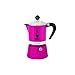 Produktbild Bialetti 5011 Espressokocher"Rainbow" für 1 Tasse in Aluminium, Fuchsia, 30 x 20 x 15 cm