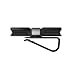 Produktbild Floridivy 360 Grad-Auto-Glas-Halter PC Automobiles Visier Parkplatz Karte Sonnenbrille Ticket-Klipp-Halter schwarz