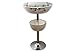 Produktbild Bartisch mit Fussball-Kicker, Getränkehalter und Schale, weiss, 119 cm Höhe Stehtisch Party Kicker