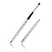 SONGQEE(TM) Cosmetics Professional Makeup Aluminum Tube Lipbrush Lip Brush Silver+ Beauty Makeup Lip Stick Waterproof Lip Pencil Lipstick Lip Gloss Lip Pen