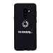 Produktbild Everainy Kompatibel für Samsung Galaxy S9 Plus Hülle Silikon Bumper Gummi Kreativ Neu Cover Hüllen Galaxy S9 Plus Handyhülle Einfach Stoßfest TPU Stoßstange Schwarz Schutzhülle (I'm Thinking)