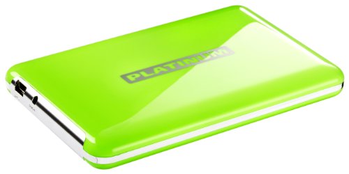 Preisvergleich Produktbild Platinum MyDrive 1 TB Externe Festplatte (6,4 cm (2,5 Zoll), 5400 U / min, 8 ms, 8 MB Cache, USB 2.0) grün