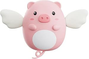 iSpchen Auto Aromatherapie Entlüftungsclip Kleines fliegendes Schwein Dekoration Ornamente Parfüm Clip Lufterfrischer Diffusor Vent Clip Auto Styling dekoration Auto Innenraum Zubehör