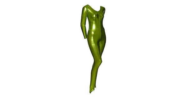 lime green catsuit