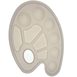 pequeños monelli Paleta Pintura con Orificio para Pulgar para Pintura AL óleo acrílicos Acuarelas