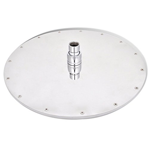 vidaXL Regendusche Duschbrause Dusche Duschkopf Brausekopf 50 cm Rund - 5