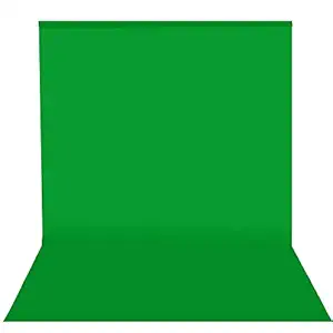 Hanumex Green Backdrop | Green Screen | Green Background |Accurate Size 8 x12 Feet Chromakey Lycra Cloth For YouTube Short Video | Live Stream | Video Recording | Editing Gaming |Kine Master | MX takatak |YouTube Video Shooting.