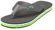 Tianmao Men's Slippers, Trend Flip-Flops Summer New Fashion Sandals Men's Non-Slip Sandals (7 UK(40EU), Dark Gray)