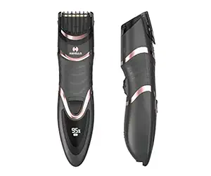 Havells BT9010 Digital Display Beard & Moustache Trimmer, Fast Charge allows 30 + trims, 19 Built-in Precise Lengths (Rose Gold)