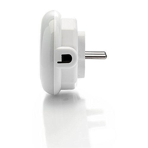 Auraglow Automatischer Orientierungslicht Stecker Mehreren Farben Stecker Durch LED Dämmerungssensor Kindersicherung Nachtlicht Licht mit Abenddämmerung bis Tageslicht Sensor - 4