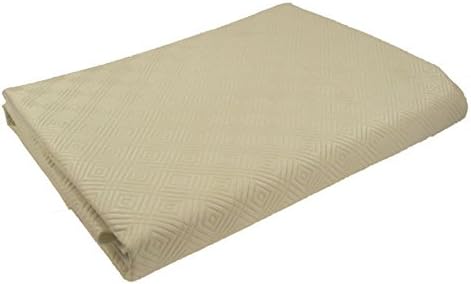 Embossed PVC Table Protector 137cm (54") Round Heat And Scratch Resistant Tablecloth With Felt Backing Hallways ®