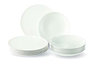 vivo by Villeroy & Boch Group New Fresh Basic Tafelservice für bis zu 6 Personen, 12-teilig ...
