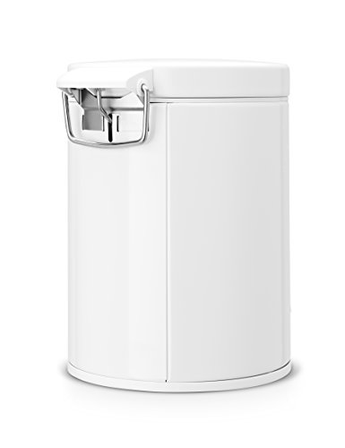 Treteimer 5 L mit Kunststoffeinsatz / White - 3