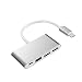 Produktbild hrph Typ C bis 4 Ports USB 3.0 HUB Adapter-Kabel OTG Adapter Multiport für Handy type-c PD