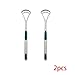 Produktbild fgyhty 2pcs / Set Zungenreiniger Schaber Kratzer Zungenbelag Bürsten Zungenreiniger zufällige Farbe