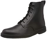 bikerstiefeletten  Clarks Originals Herren Desert Mali Biker Boots, Schwarz Black Polished, 41 EU
