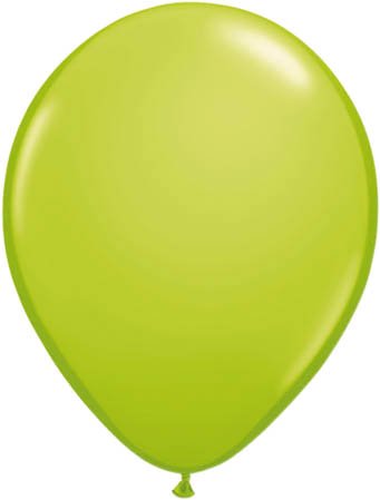 100 Luftballons hell grün Partyballons 28 cm Ø