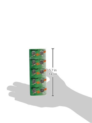 10 X AG13 LR44 Button Cells Batteries - A76 L1154 SR44 G13 357 - 1.5V