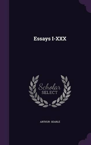 Preisvergleich Produktbild Essays I-XXX