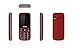 Melbon Dude 02 Mobile Phone (Dual Sim, Red) RS.589.00