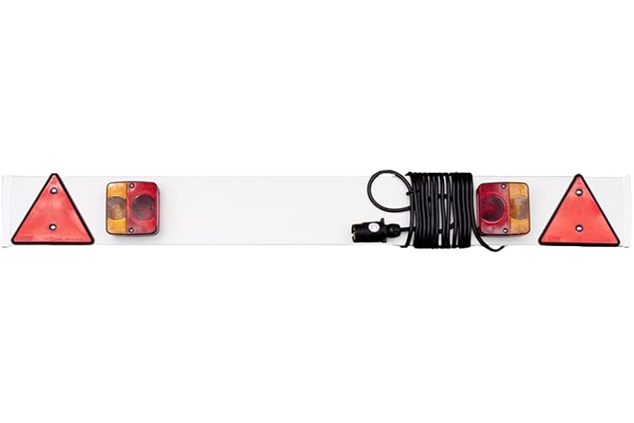 Maypole 4 ft (1.215m) Trailer Lighting Board with 5 M Cable & Plug