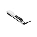 Ocathnon Hair Straightening Rotating Hair Brush Straightener Ceramic Steam Brush With Flat Iron LCD Display with Removable Water Reservoir-White