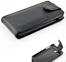 Samsung Galaxy Ace 3 Leather PU Flip Case - Samsung Galaxy Ace 3 Flip case and Polishing Cloth by T2T Accessories™